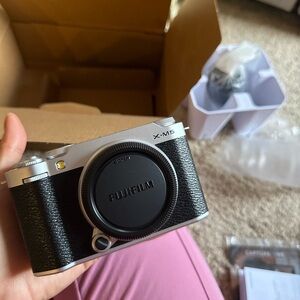 Fujifilm X-M5 Camera in Black and Silver Finish